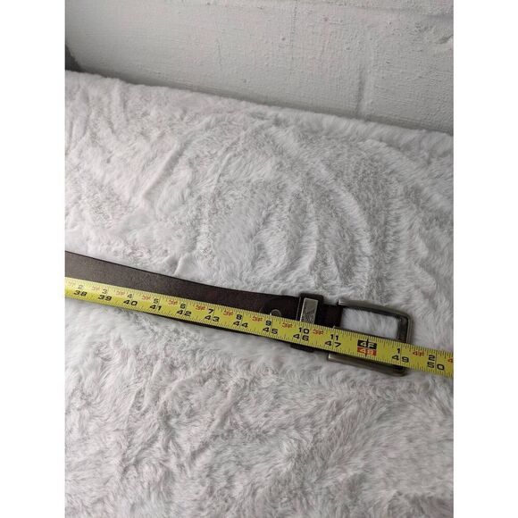 Giorgio Armani Brown Leather Belt Men's Size 42 - Picture 6 of 7